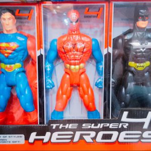 Spiderman Superman Batman Figure Toy