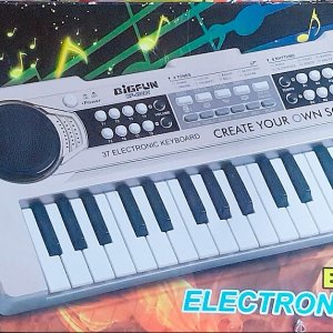 Electronic Piano With Mic
