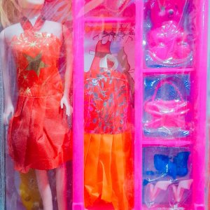 Barbie Dresses With Purse