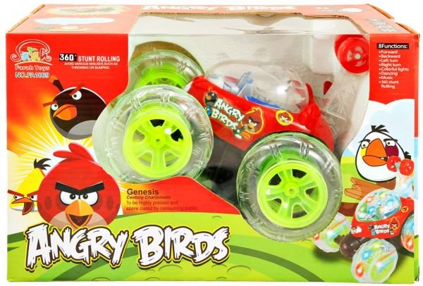Angry Bird Remote Control Stunt Car 360 Degree