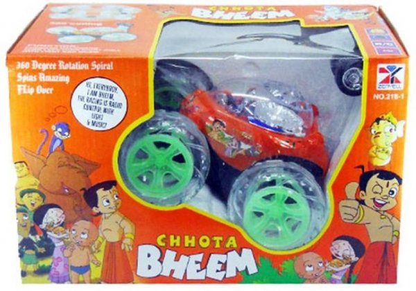 Chota Bheem Remote Control Stunt Car 360 Degree