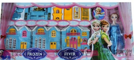 frozen doll house set