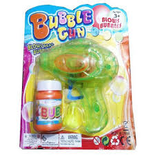Bubble Gun With Bottle