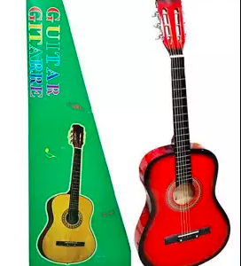 Guitar Acoustic Red