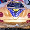 Big Golden Ferrari Car