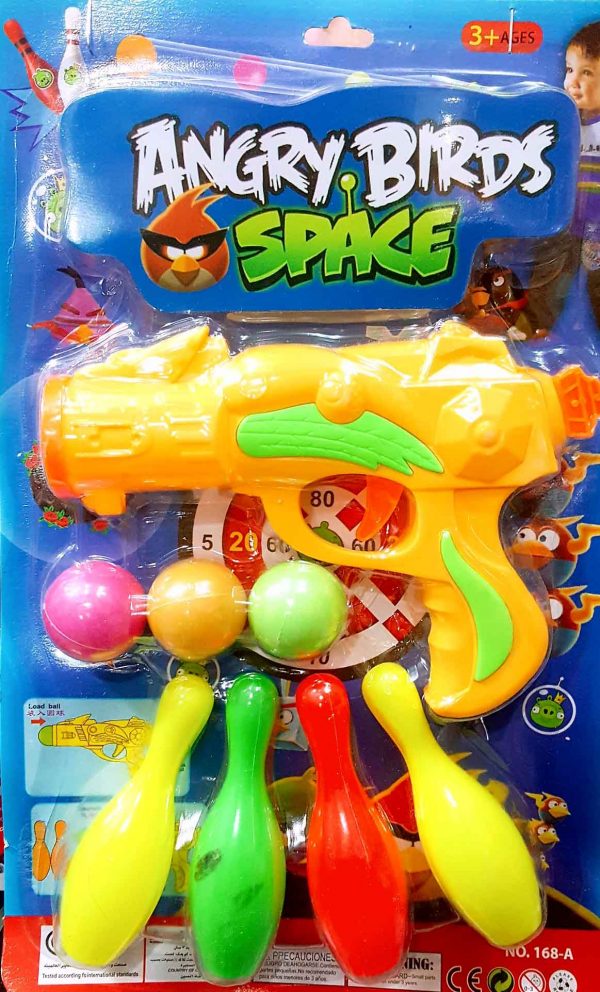 Yellow Angry Birds Space Gun