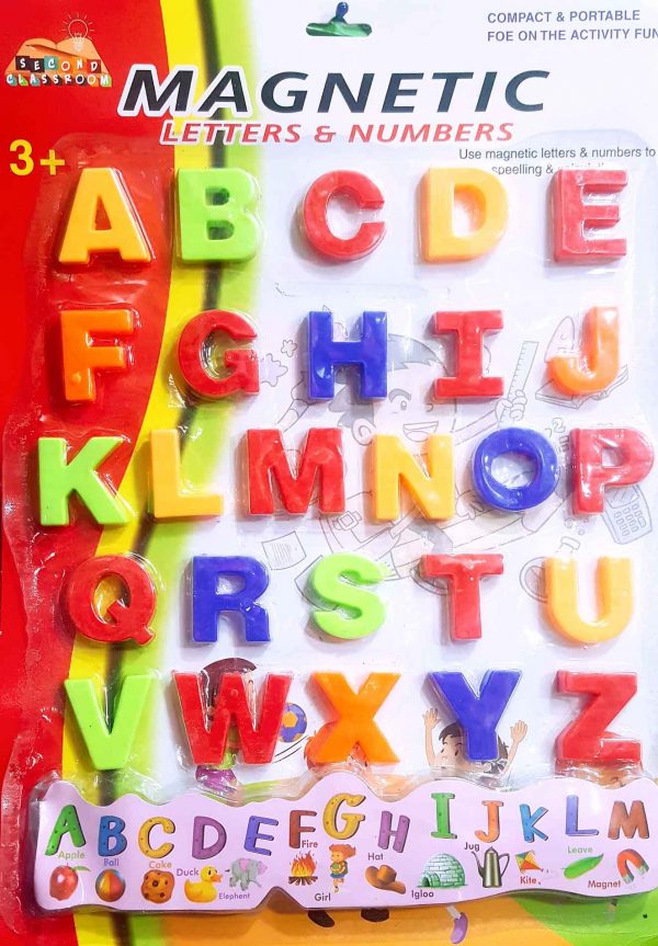 Magnetic Alphabetic Letters Set