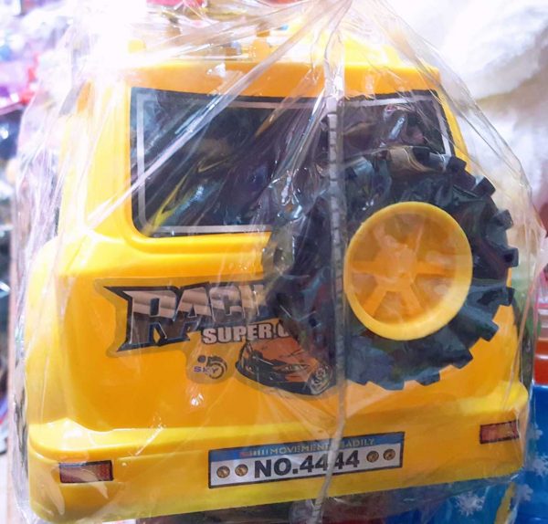 Yellow Plastic Toys Car