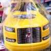 Yellow Pajero car