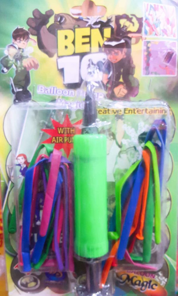 Balloon Set With Pump Toy Green