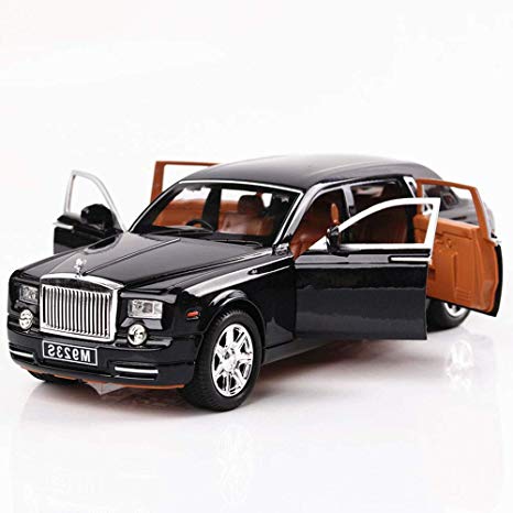 rolls royce metal car