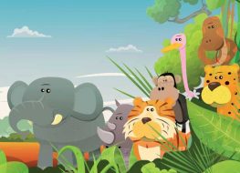 Elephant And Friends Moral Story